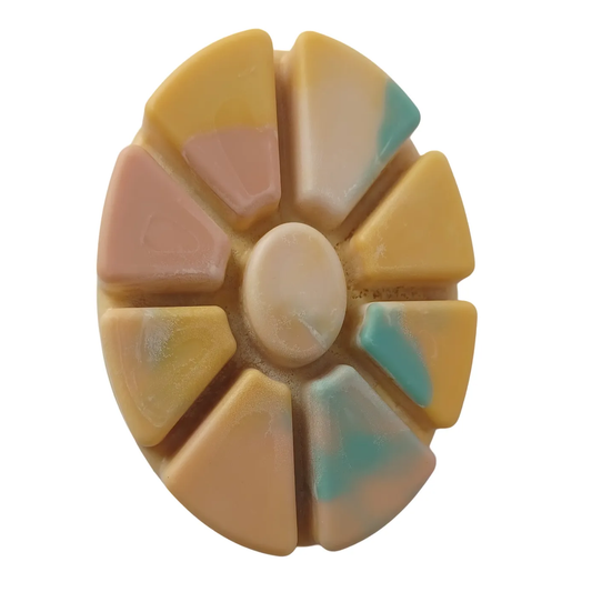 Luxury Handmade Cinnamon, Frankincense and Cedarwood Fragranced Wax Melt Snap Bar