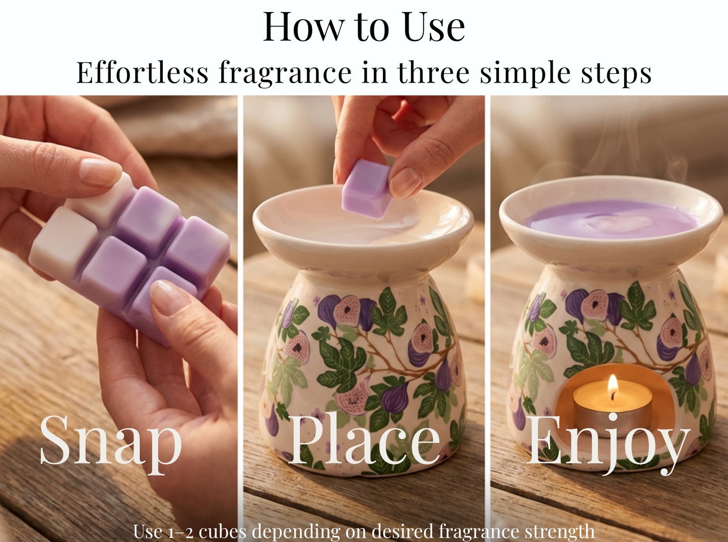 Alluring Amber Luxury Wax Melts | Warm & Long-Lasting Home Fragrance
