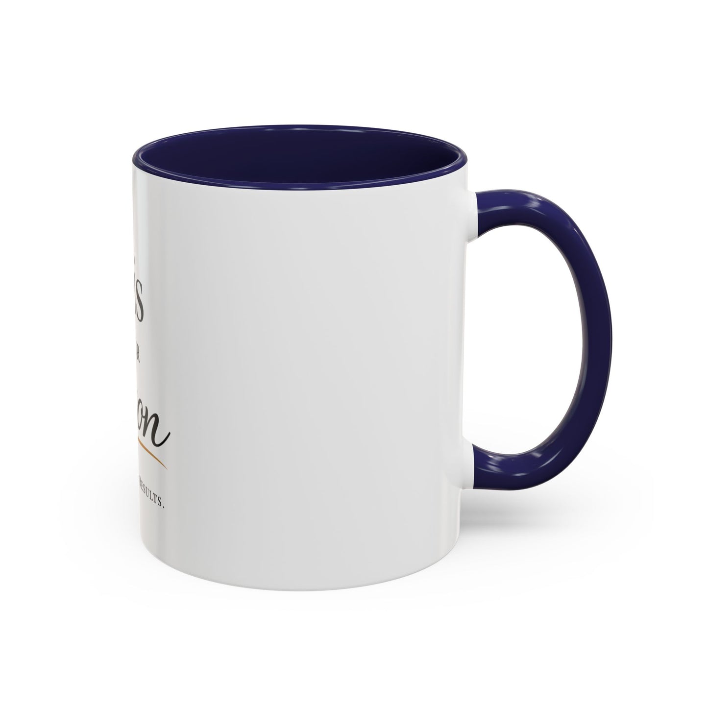 Minimalist Motivational Accent Coffee Mug — Inspirational Typography Affirmation (11/15oz)