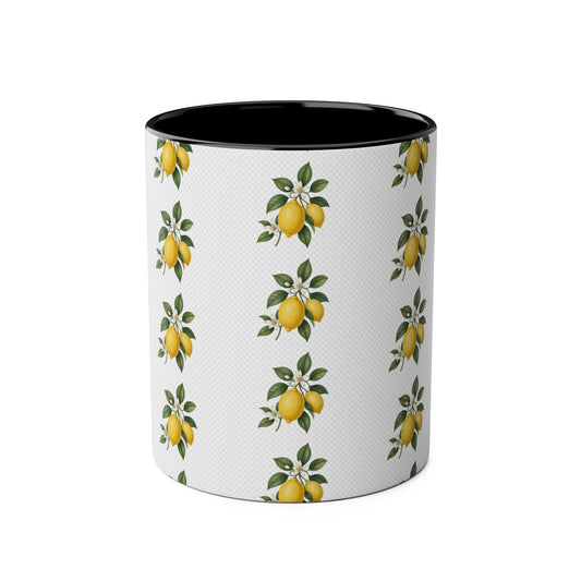 Two-Tone Coffee Mugs, 11oz