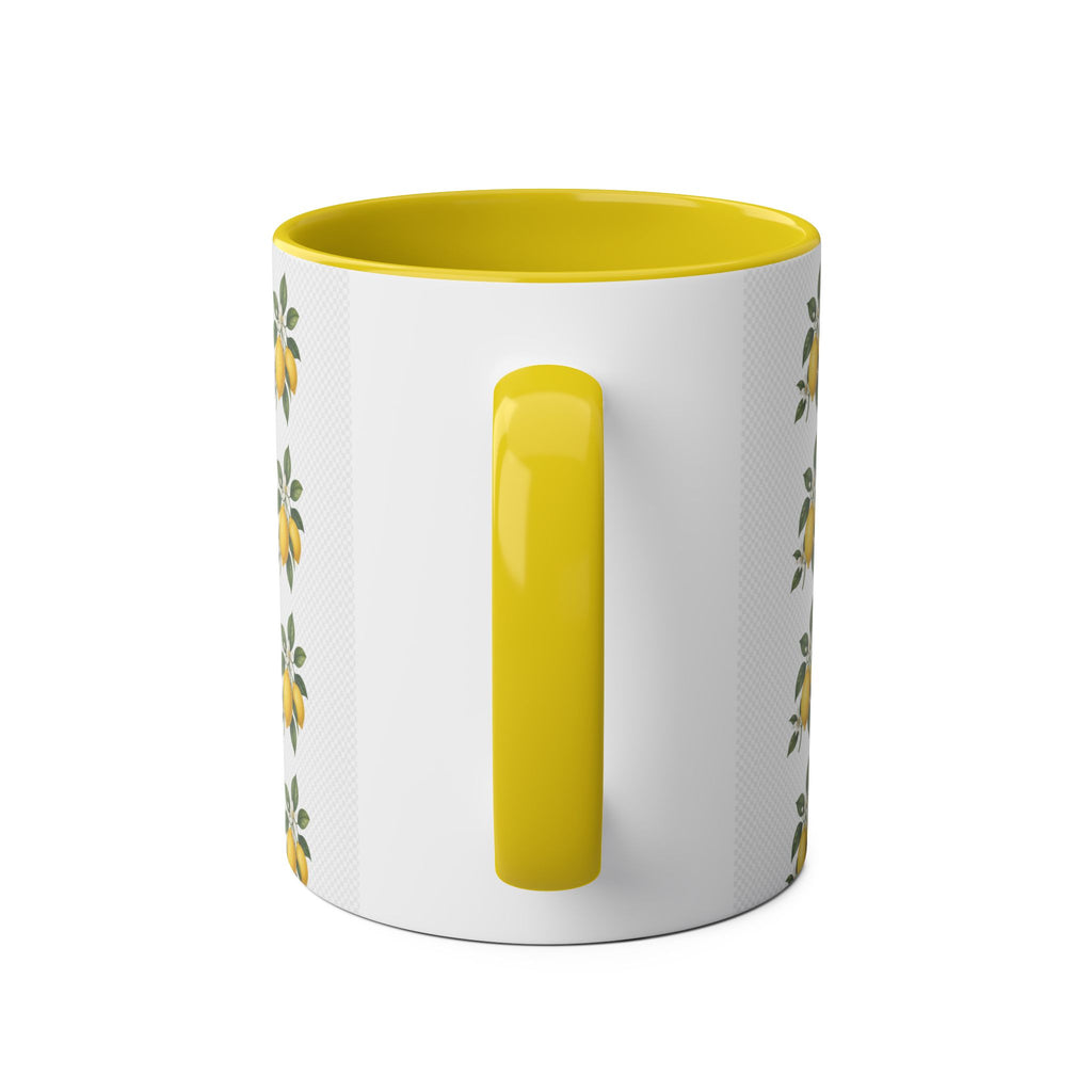 Two-Tone Coffee Mugs, 11oz