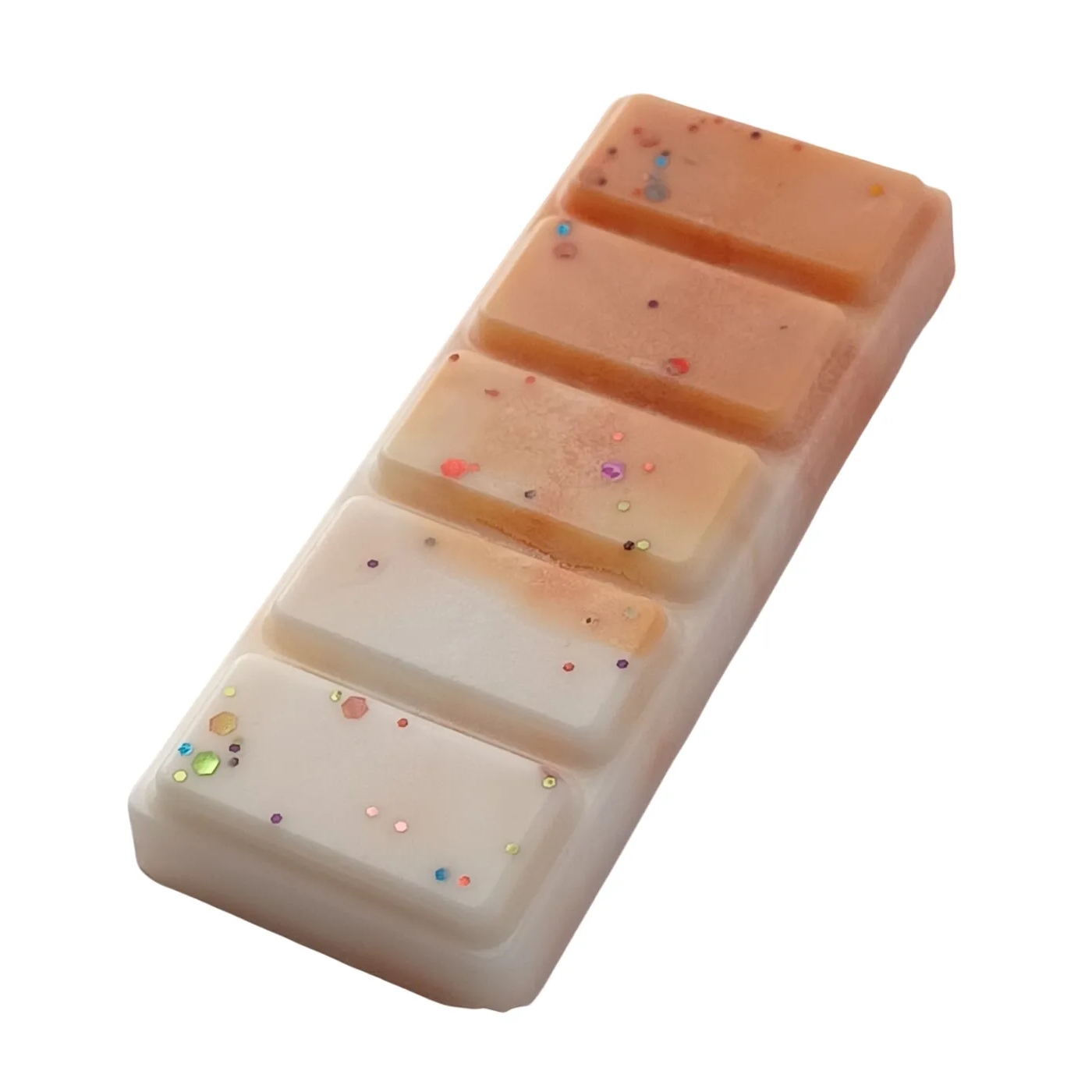 Luxury Handmade Peach Fragranced Wax Melt Snap Bar