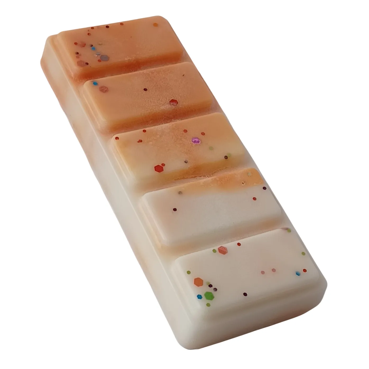 Luxury Handmade Peach Fragranced Wax Melt Snap Bar