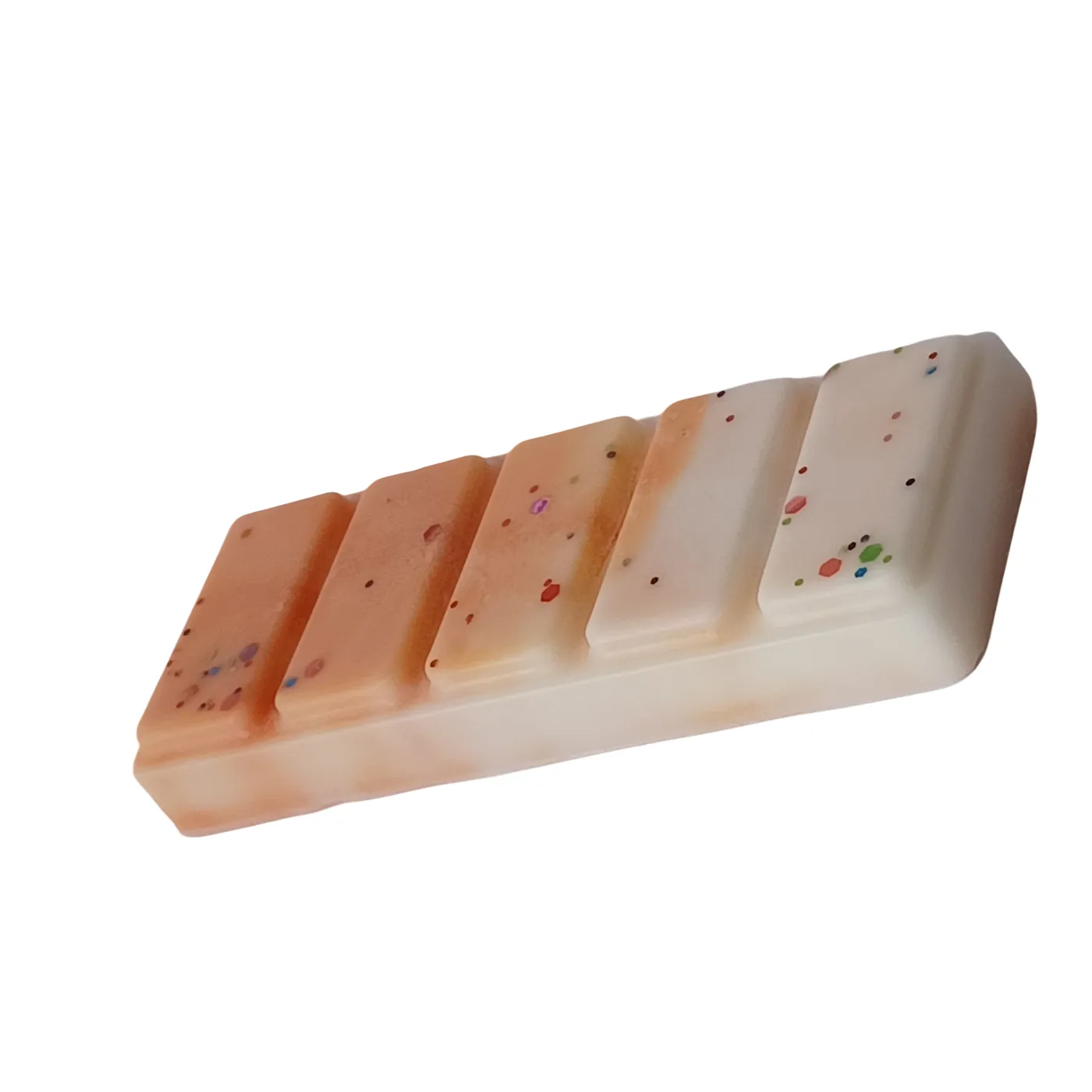 Luxury Handmade Peach Fragranced Wax Melt Snap Bar
