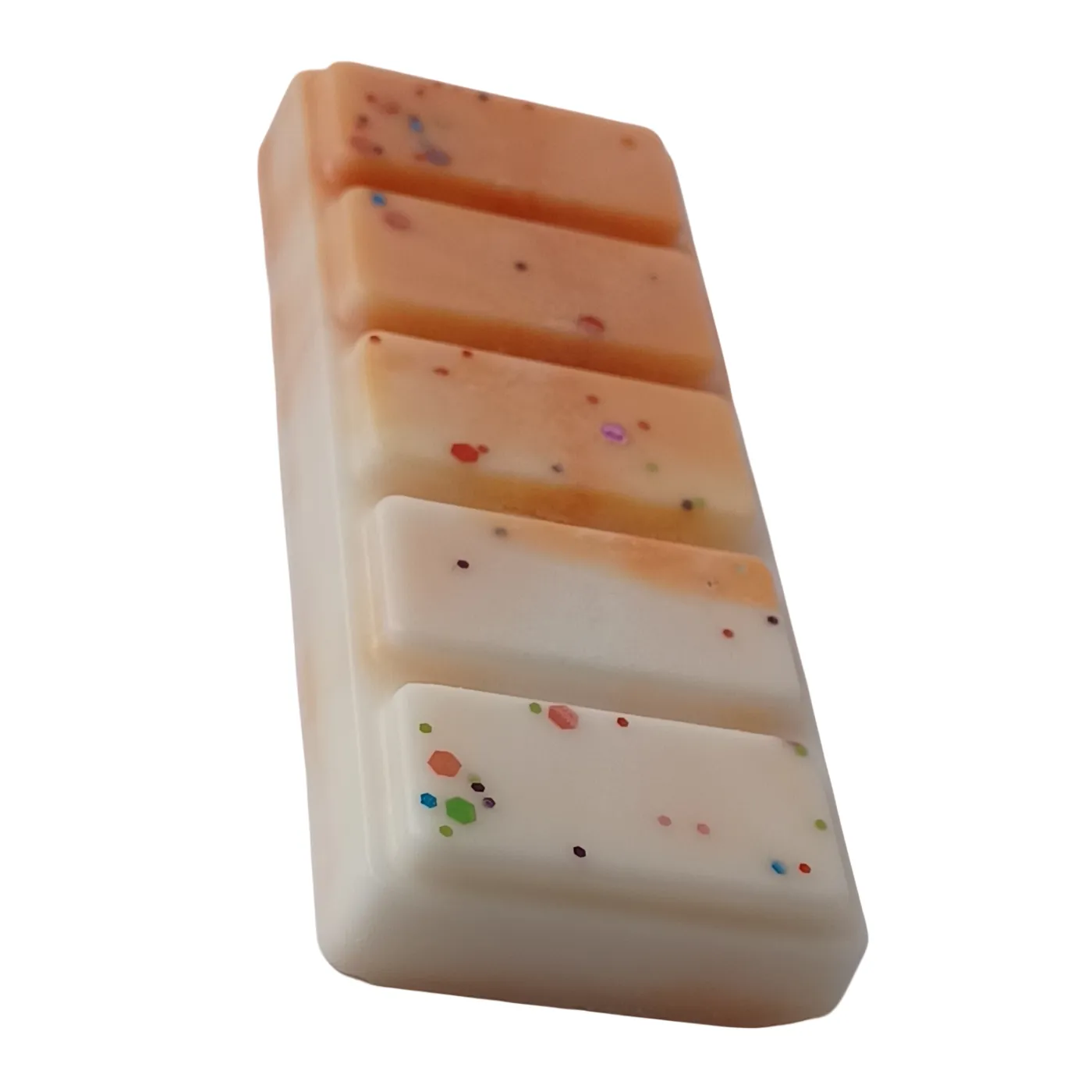 Luxury Handmade Peach Fragranced Wax Melt Snap Bar