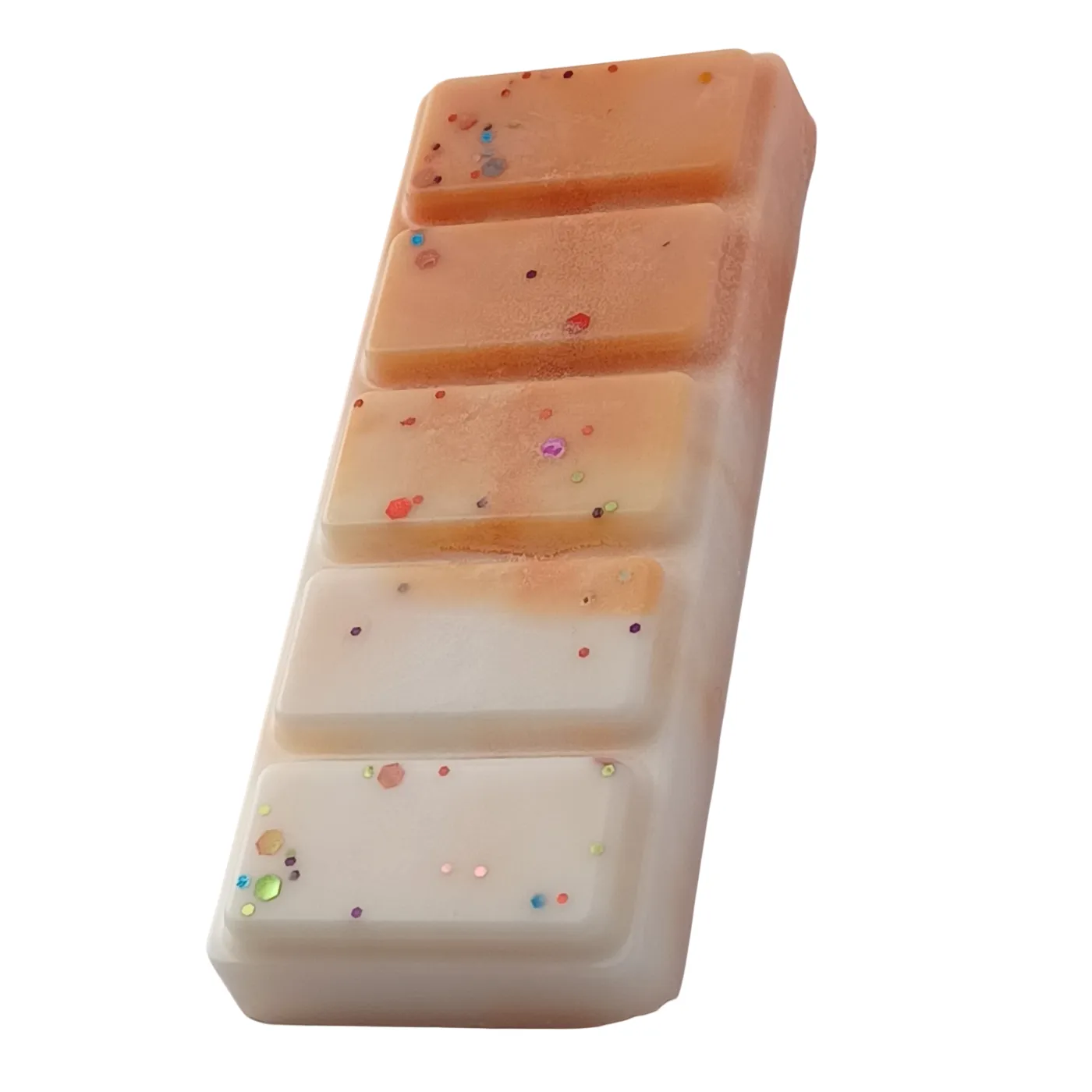 Luxury Handmade Peach Fragranced Wax Melt Snap Bar