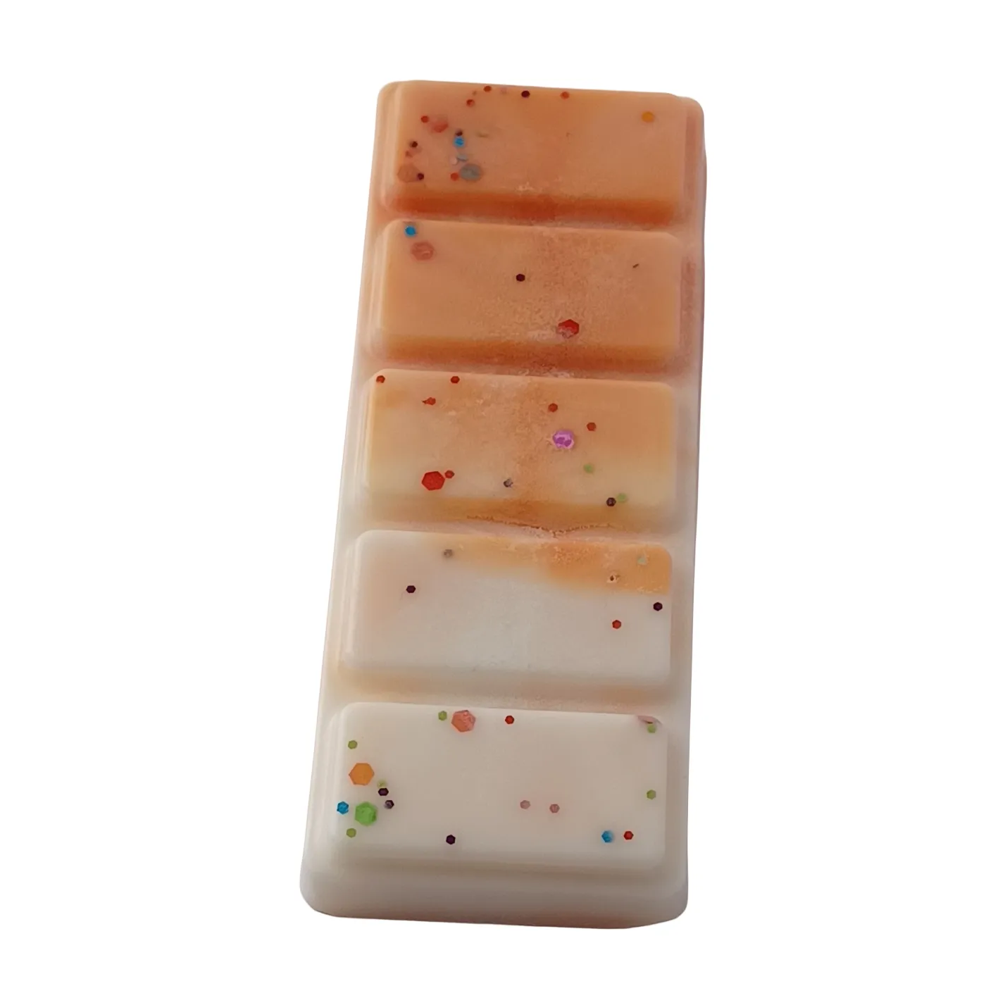 Luxury Handmade Peach Fragranced Wax Melt Snap Bar
