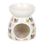 Floral Bug Print Oil Burner & Wax Warmer Gift Home Fragrance