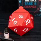 D20 Gaming Dice Shaped Oil Burner Gift Home Fragrance