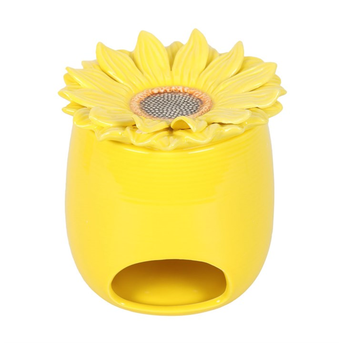 Sunflower Oil Burner & Wax Warmer Ceramic Gift Home Fragrance
