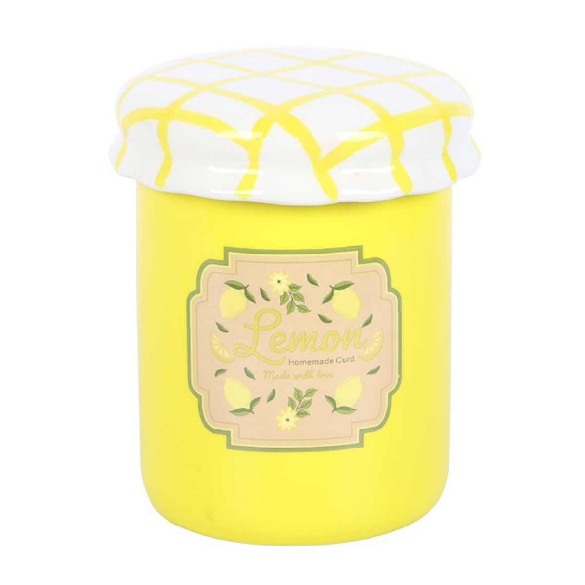 Lemon Curd Jar Ceramic Oil Burner & Wax Warmer Gift Home Fragrance