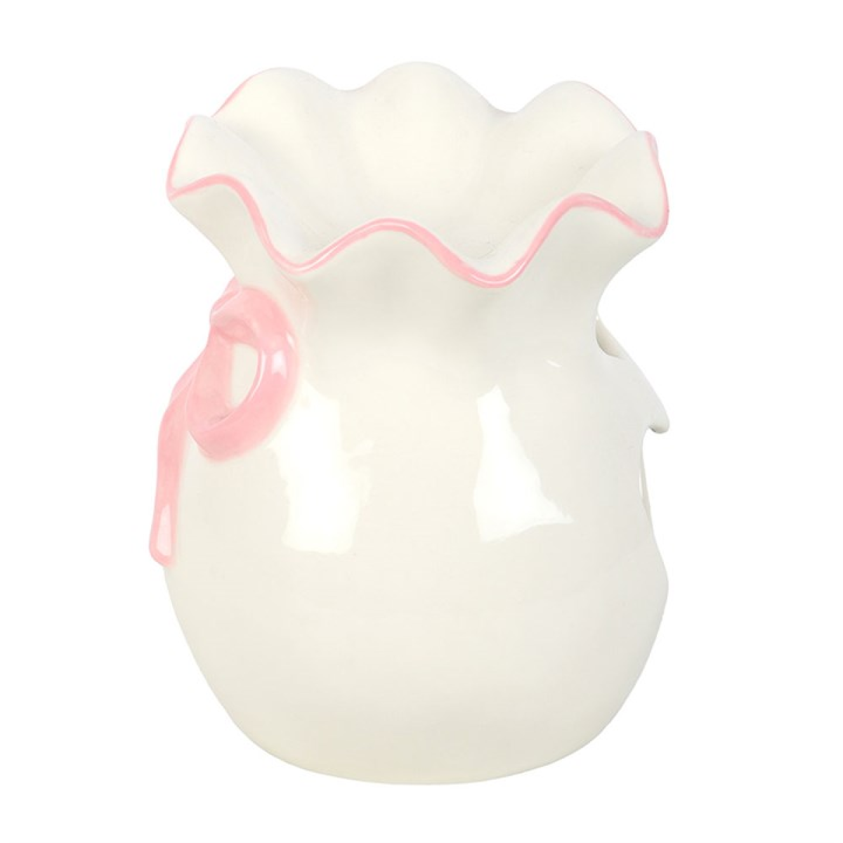 White & Pink Bow Oil Burner Valentine's Gift Home Fragrance