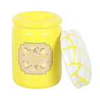 Lemon Curd Jar Ceramic Oil Burner & Wax Warmer Gift Home Fragrance
