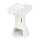 Greek Column Oil Burner & Wax Warmer Gift Home Fragrance