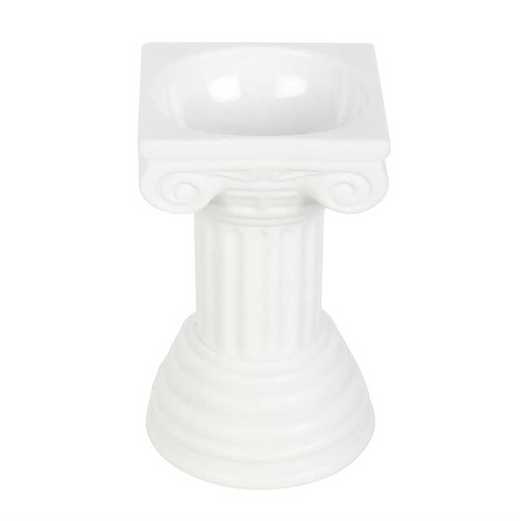 Greek Column Oil Burner & Wax Warmer Gift Home Fragrance