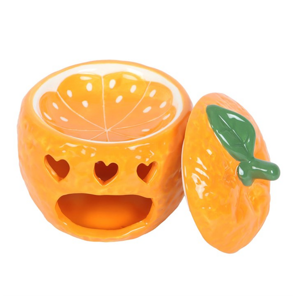 Orange Oil Burner Gift Home Fragrance