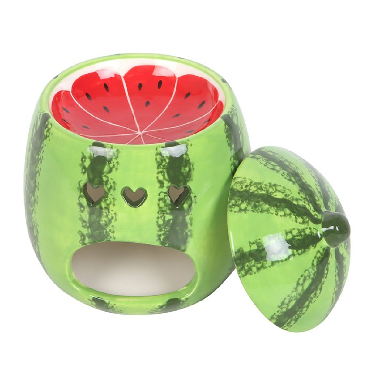 Watermelon Shaped Ceramic Oil Burner & Wax Warmer Gift Home Fragrance