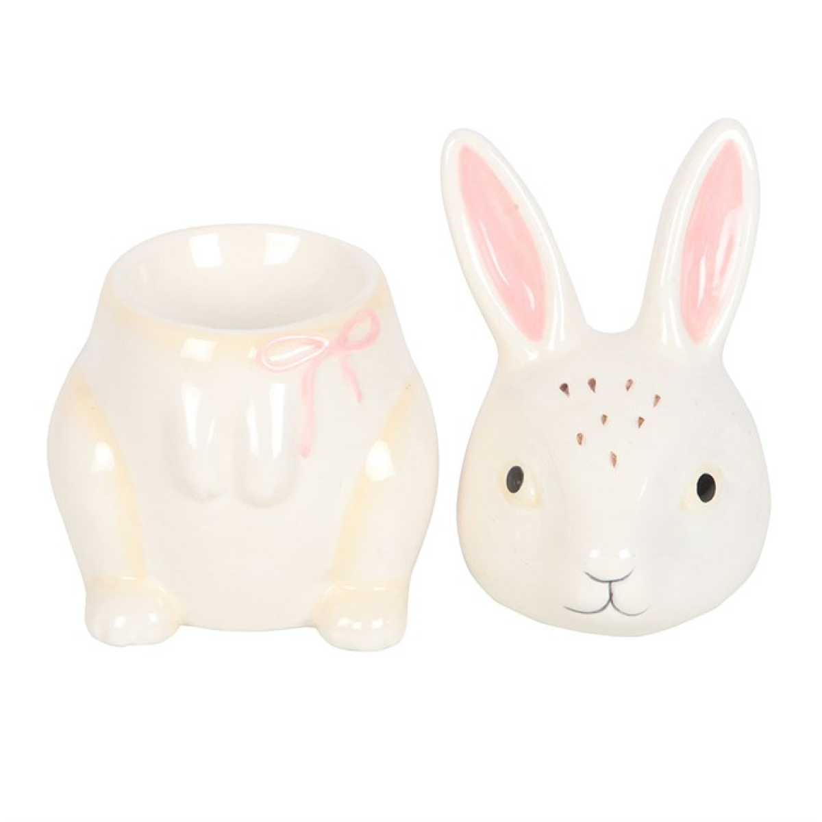 Bunny Shaped Oil Burner Ceramic Easter Gift Home Fragrance
