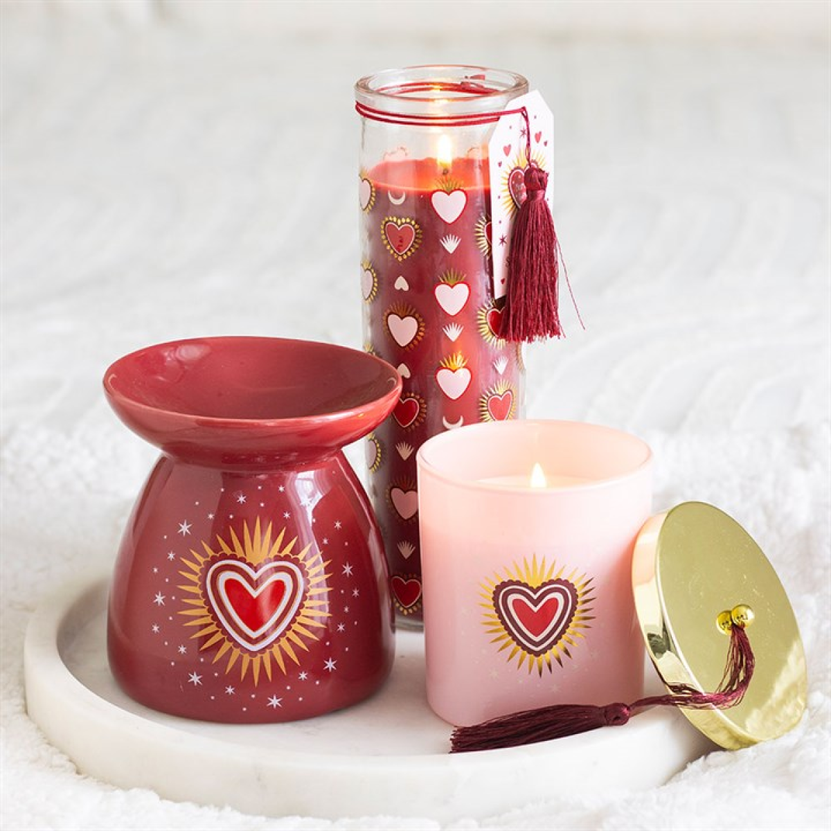 Sacred Heart Oil Burner Gift Home Fragrance