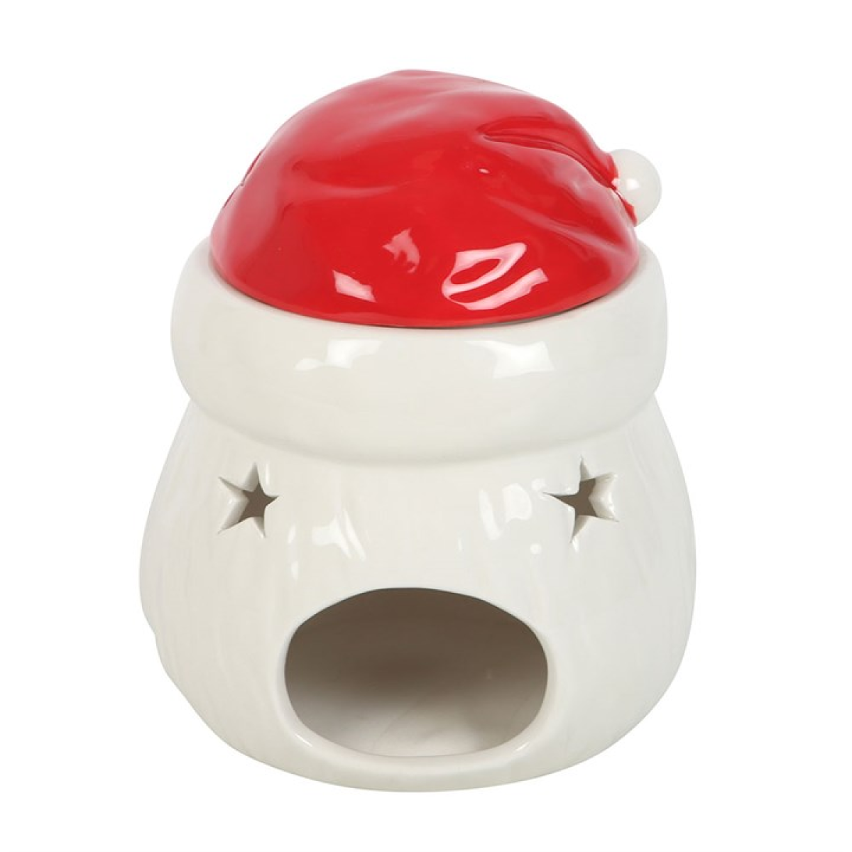 *Santa Claus Shaped Ceramic Oil Burner and Wax Warmer (12/24)
