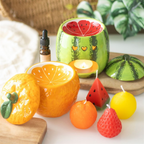Orange Oil Burner Gift Home Fragrance