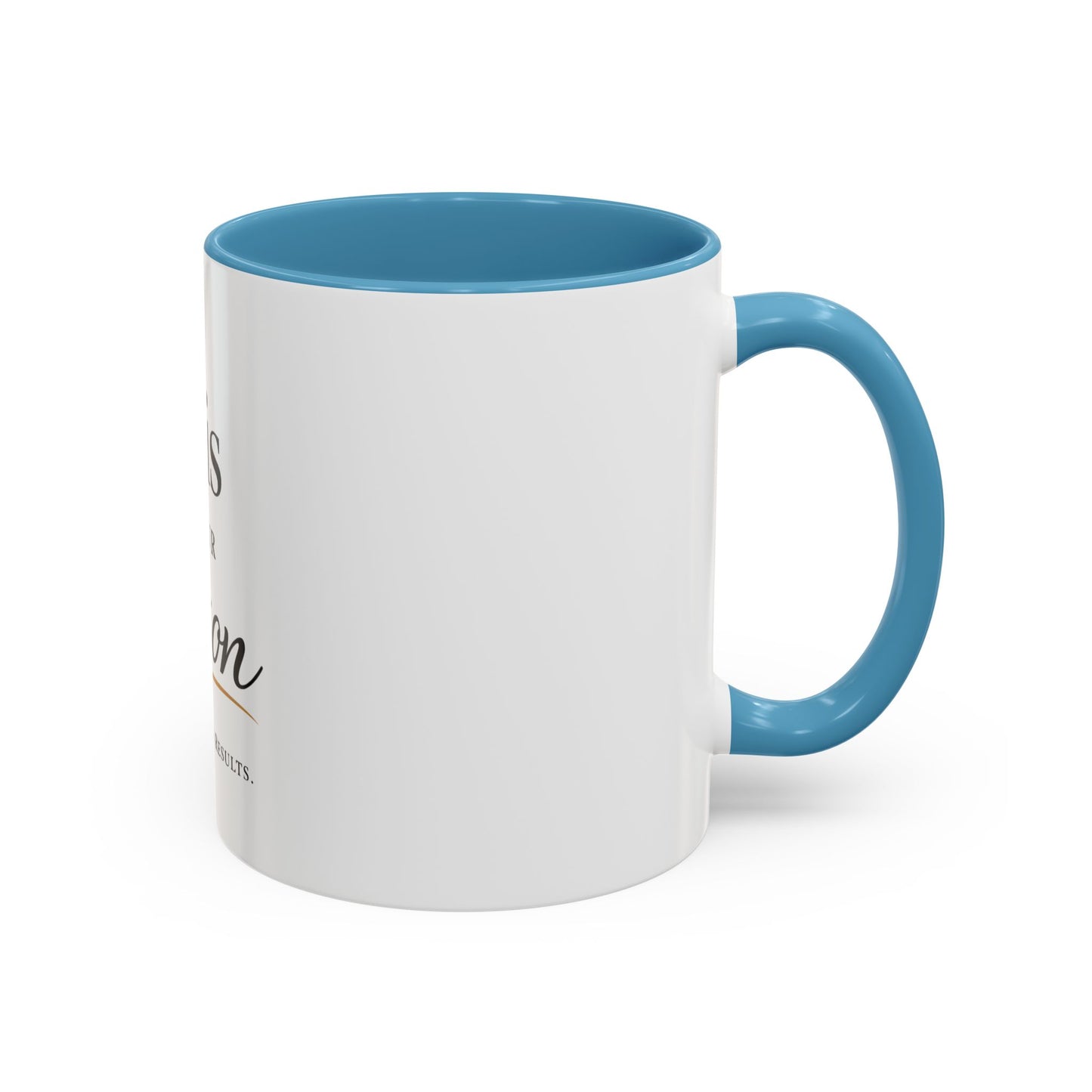 Minimalist Motivational Accent Coffee Mug — Inspirational Typography Affirmation (11/15oz)