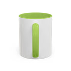 Minimalist Motivational Accent Coffee Mug — Inspirational Typography Affirmation (11/15oz)