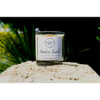 Paradise Beach Scented Marbled Jar Candle 40 Hours Burn Time Home Fragrance