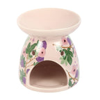 Fig Tree Print Oil Burner Ceramic Gift Home Fragrance