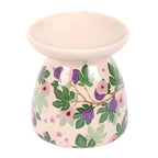 Fig Tree Print Oil Burner Ceramic Gift Home Fragrance