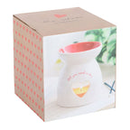 All You Need is Love Heart Oil Burner & Wax Warmer Ceramic Valentine's Gift