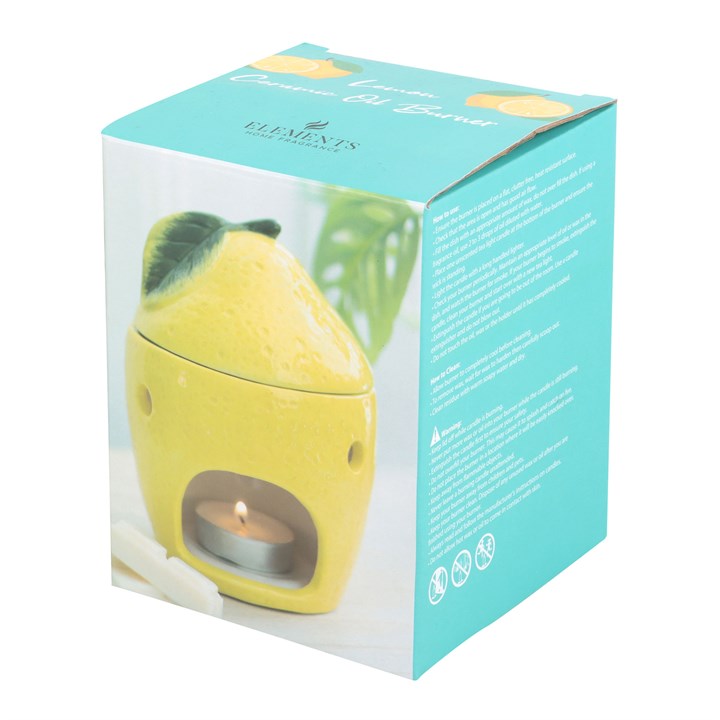 Lemon Oil Burner Gift Home Fragrance