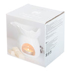Angel Wing Dish Oil Burner Wax Warmer Gift Home Fragrance