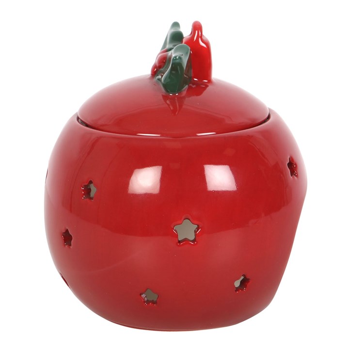 Red Bauble Oil Burner Christmas Gift Home Fragrance