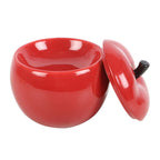 Red Apple Ceramic Oil Burner Gift Home Fragrance