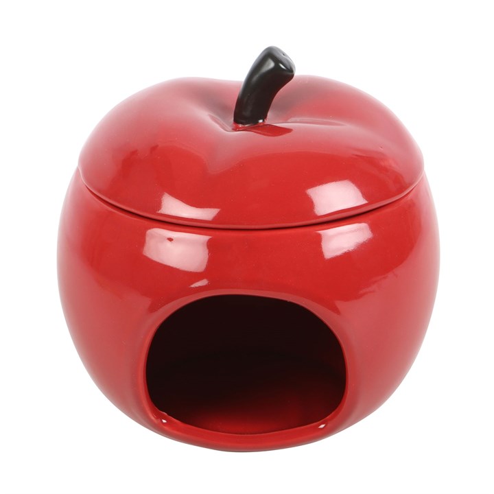 Red Apple Ceramic Oil Burner Gift Home Fragrance