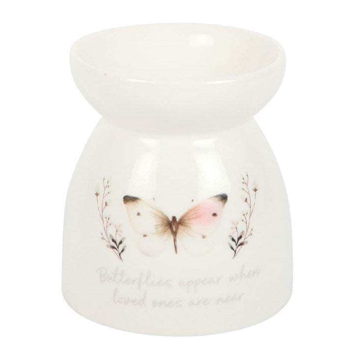 Butterflies Appear Oil Burner Ceramic Gift Home Fragrance
