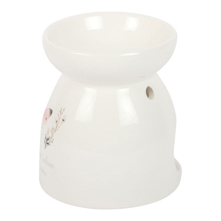 Butterflies Appear Oil Burner Ceramic Gift Home Fragrance