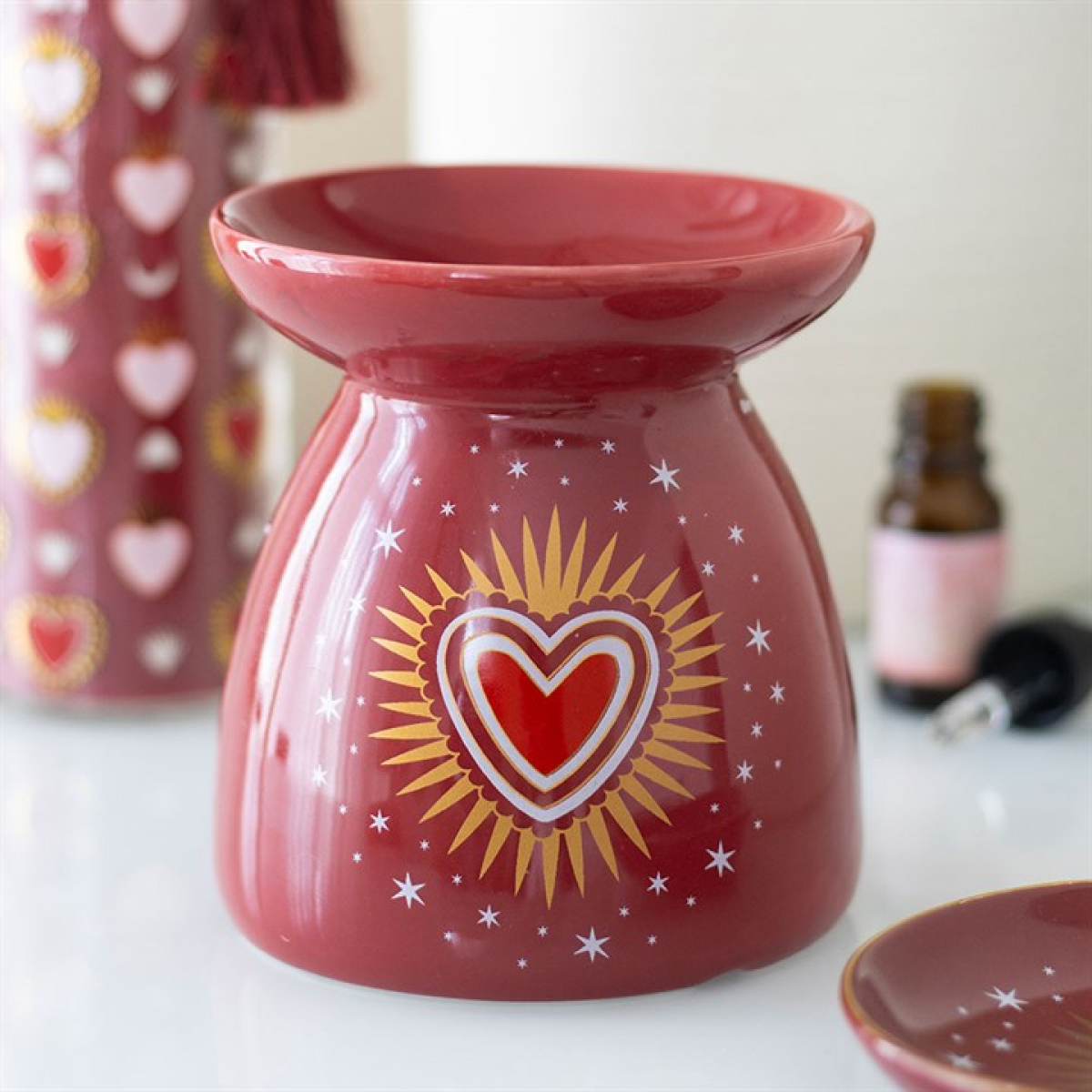 Sacred Heart Oil Burner Gift Home Fragrance