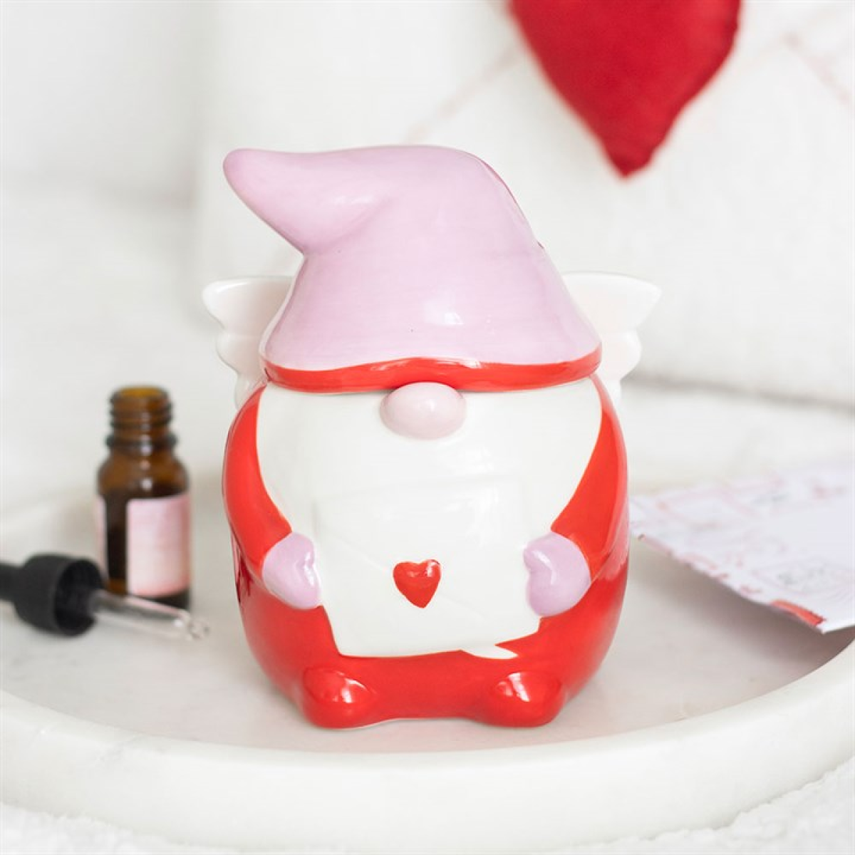 Cupid Gonk Valentine's Day Oil Burner Gift Home Fragrance