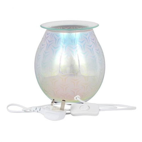 3D Geometric Light Up Electric Oil Burner Gift Home Fragrance