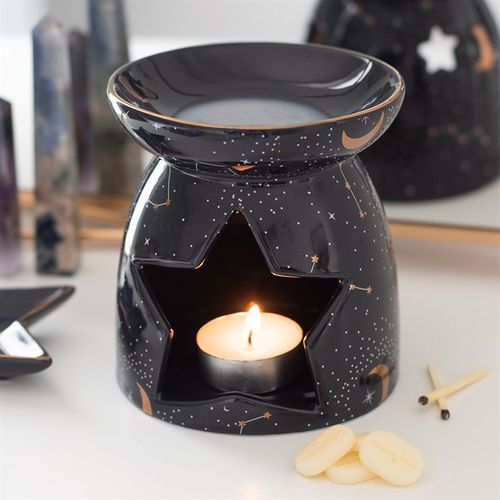 Purple Constellation Oil Burner Wax Warmer Gift Home Fragrance