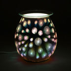 3D Starburst Light Up Electric Oil Burner Gift Home Fragrance