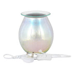 3D Geometric Flower Light Up Electric Oil Burner Gift Home Fragrance