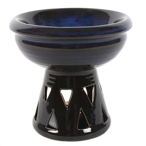 Deep Bowl Blue Oil Burner & Wax Warmer Gift Home Fragrance