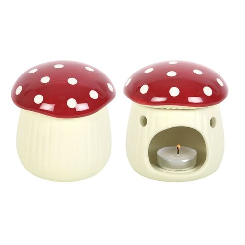 Mushroom Shaped Oil Burner Gift Home Fragrance