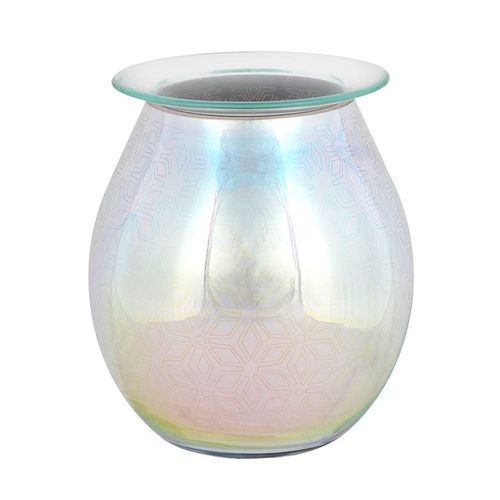 3D Geometric Flower Light Up Electric Oil Burner Gift Home Fragrance