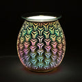 3D Geometric Light Up Electric Oil Burner Gift Home Fragrance