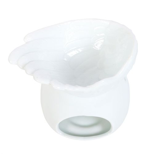 Angel Wing Dish Oil Burner Wax Warmer Gift Home Fragrance