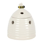 White Beehive Oil Burner Ceramic Gift Home Fragrance